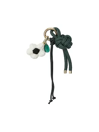 JULIA SKERGETH | Pendentif THE KNOT CHARM | dunkelgrün